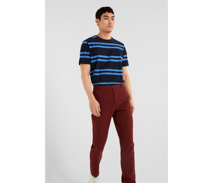 Springfield SS19 Solid Sport Trouser Chinos EU 44 For Men - Wine - Zoom Image 1