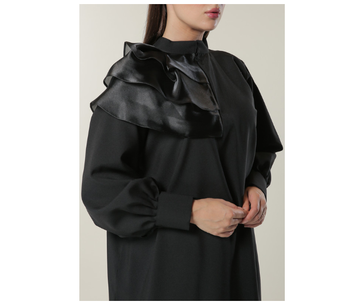 Moistreet Large Black Princess Abaya - Zoom Image 4