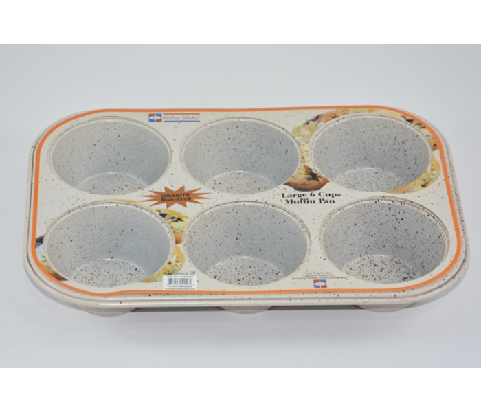 Avci HM G-AHM050G Granite 6 Jumbo Cup Muffin Pan - Zoom Image