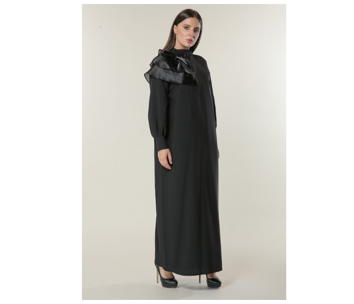 Moistreet Large Black Princess Abaya - Zoom Image 1