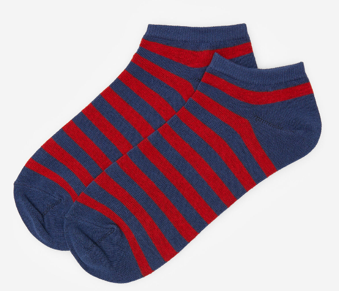 Springfield SS20 Fancy Socks Large For Men - Red and Blue - Zoom Image