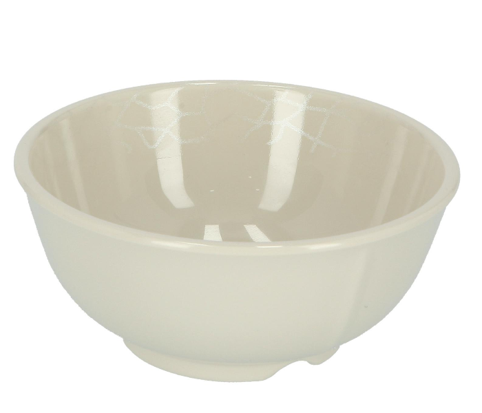 Royalford RF5090 4.5-inch Melamine Ware Bowl - White Pearl - Zoom Image 1