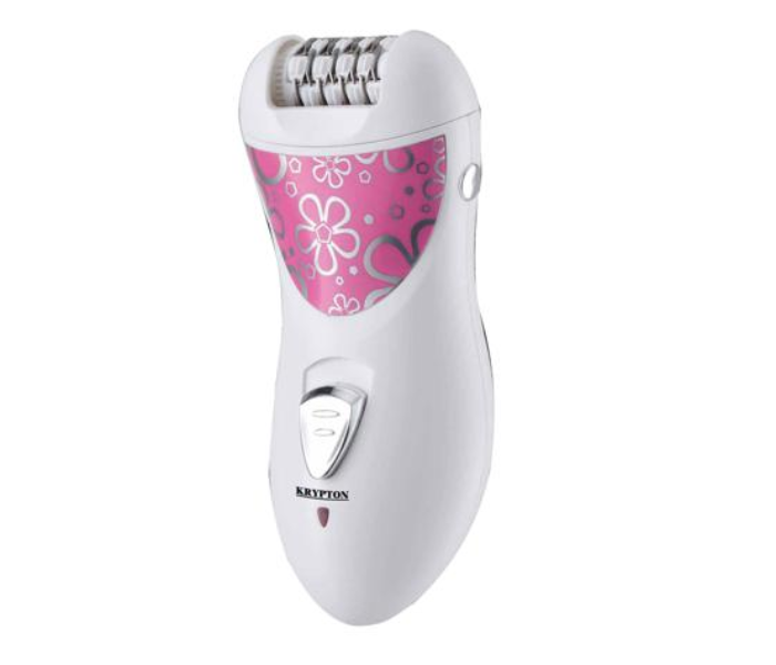 Krypton KNLE5113 2 in 1 Rechargeable Epilator and Lady Shaver - White and Pink - Zoom Image 2