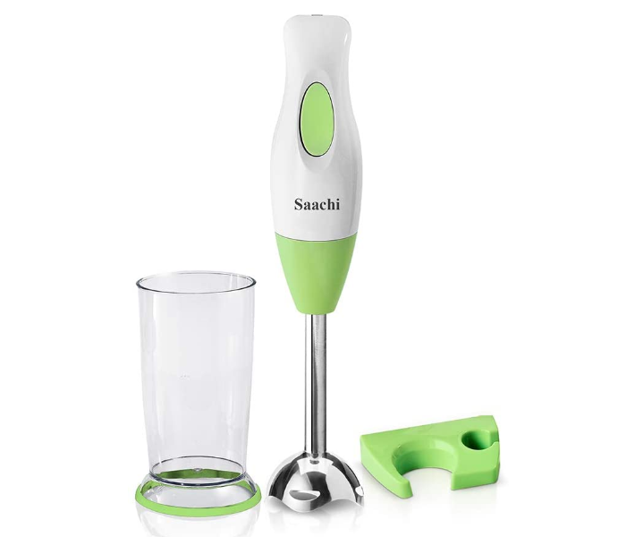 Saachi NL-CH-4256 Hand Blender - White and Green - Zoom Image 1