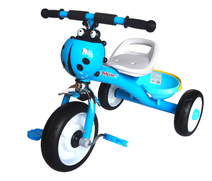 Babylove 25-188 Baby love Children Tricycle - Blue - Zoom Image