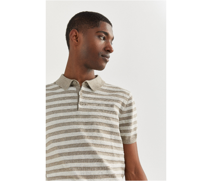 Springfield SS20 Polo T-Shirt Medium For Men - Stripe - Zoom Image 2