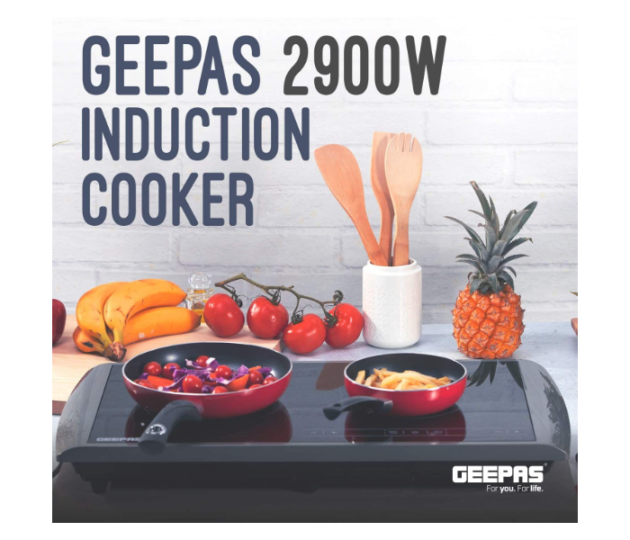 Geepas GIC33012UK Induction Cooker - Black - Zoom Image 2