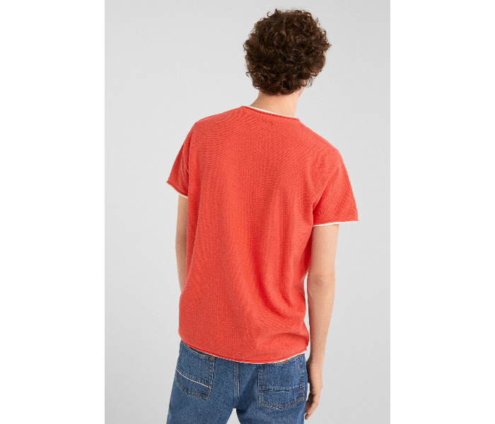 Springfield SS19 Polo T-Shirt Medium For Men - Dark Orange - Zoom Image 3