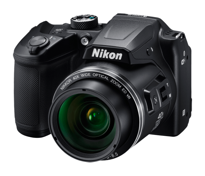 Nikon Coolpix B500 16MP Digital Still Camera with Nikkor 40X Optical Zoom - Black - Zoom Image 2