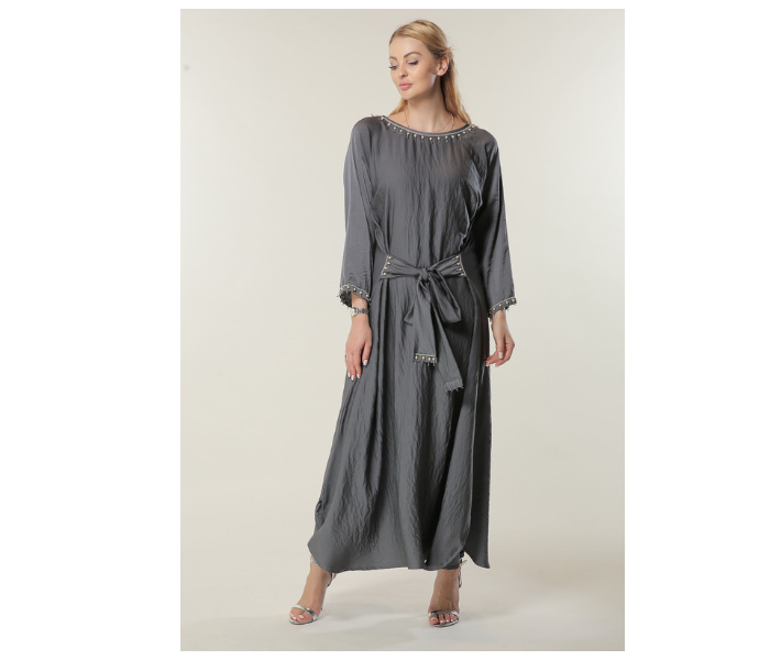 Moistreet Small Grey Kaftan - Zoom Image 1