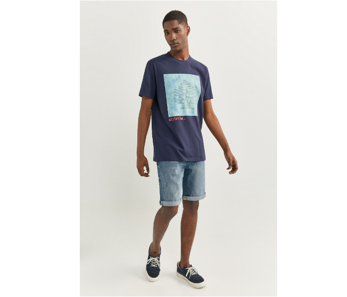 Springfield SS20 SPF Short Sleeve T-shirt XL - Navy Blue - Zoom Image 1