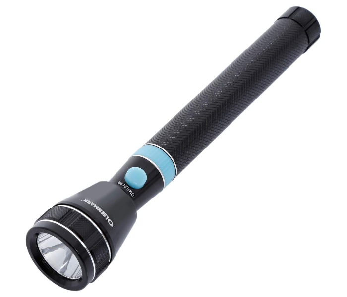 Olsenmark OMFL2692 206mm Rechargeable LED Flashlight - Black - Zoom Image 2