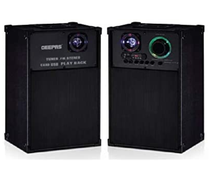 Geepas GMS8539 2.0CH Professional Speaker System - Black - Zoom Image