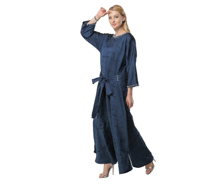 Moistreet Double XL Navy Kaftan - Zoom Image 2