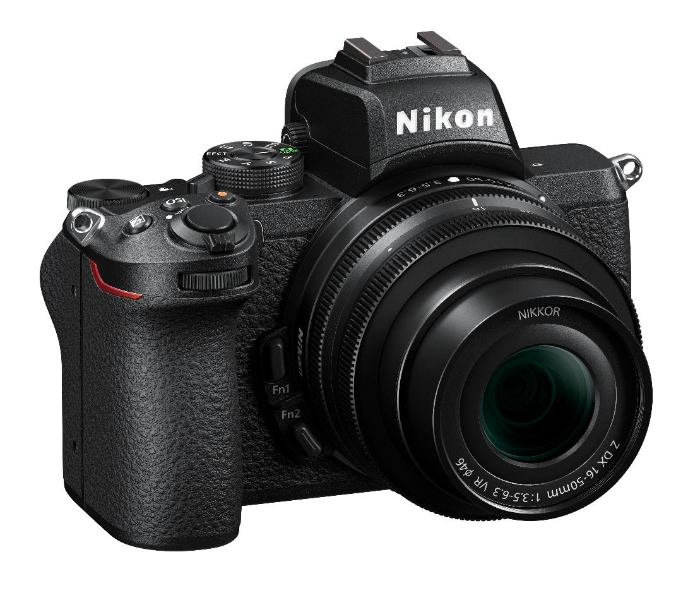 Nikon Z 50 Mirrorless Digital Camera with Nikkor Z DX 16-50mm Lens - Black - Zoom Image 2