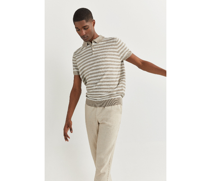 Springfield SS20 Polo T-Shirt Small For Men - Stripe - Zoom Image 1