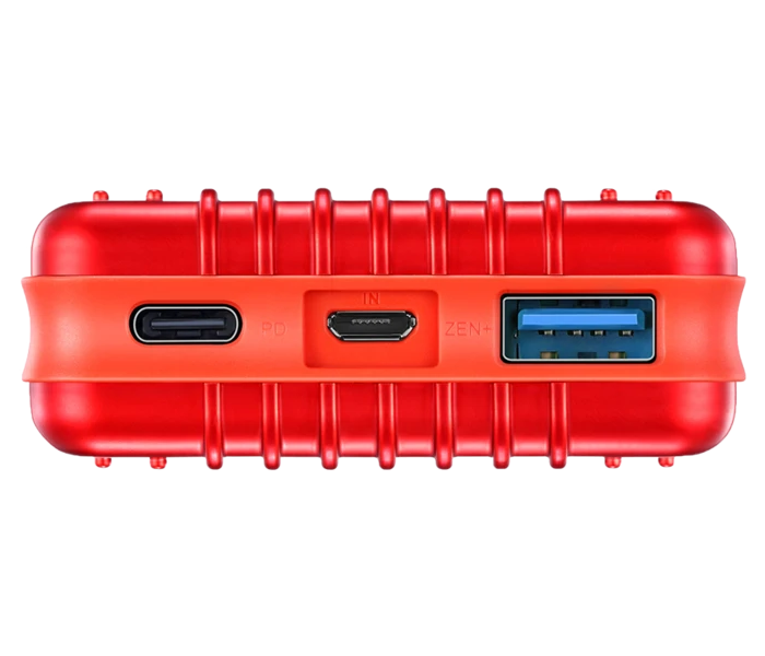 Zendure A3 10000 mAh Type C Power Bank - Red - Zoom Image 2