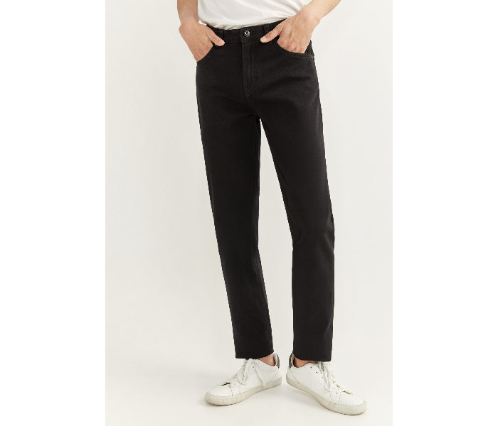 Springfield SS20 5 Pockets Cotton Sport Trousers EU 36 For Men – Black - Zoom Image 2