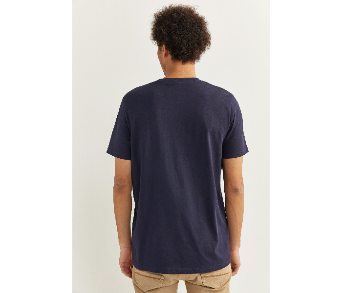 Springfield SS20 SPF Printed Short Sleeve T-shirt Small - Dark Blue - Zoom Image 4