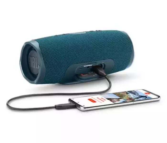 JBL Charge 4 Portable Bluetooth Speaker - Blue - Zoom Image 6