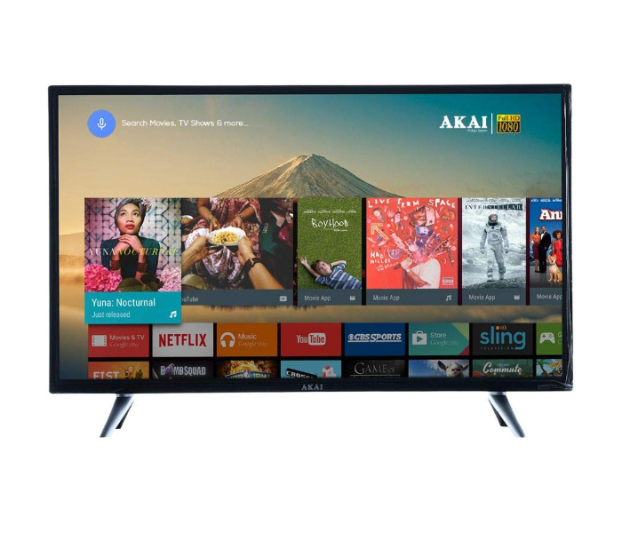 Akai ALT-43SM 43 inch LED Smart TV - Black - Zoom Image