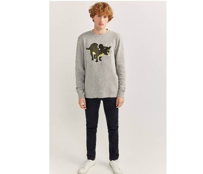 Springfield SS20 Knitwear Sweatshirt Small - Dark Grey - Zoom Image 3