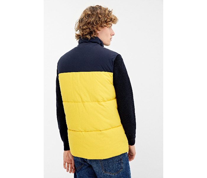 Springfield AW19 Nylon Sport Jacket Large For Men - Yellow - Zoom Image 4