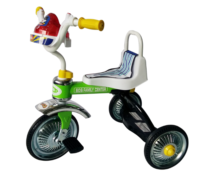 Babylove 25-103S Metal Tricycle - Green - Zoom Image