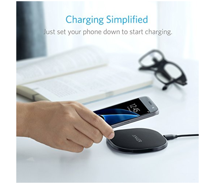 Anker A2513H12 PowerPort Wirless 10 Charging Pad - Black - Zoom Image 6