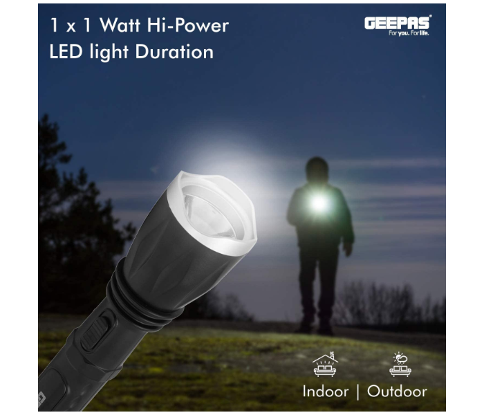 Geepas Torch GFL5578 4V 400 mAh Rechargeable LED Flashlight - Zoom Image 4