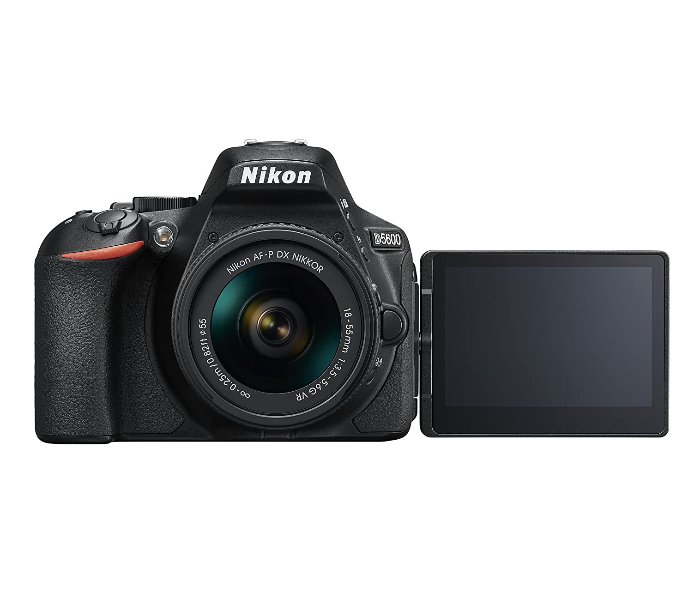 Nikon D5600 24.2MP DSLR Camera with AF-P 18-55mm f 3.5 to 5.6 Lens VR Kit - Black - Zoom Image 6