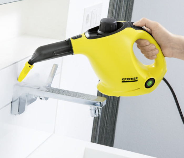 Karcher SC1 1200Watts Steam Cleaner - Black and Yellow - Zoom Image 4