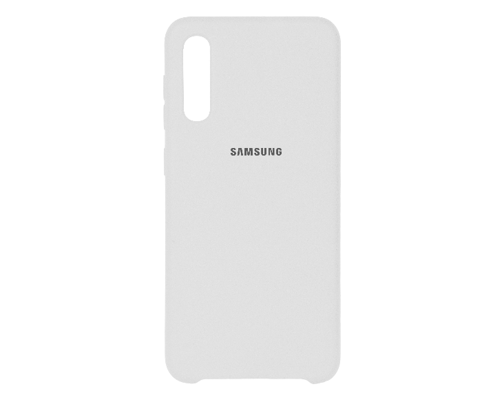 IQ Silicone Case Protector for Samsung A70 - Ceramic White - Zoom Image