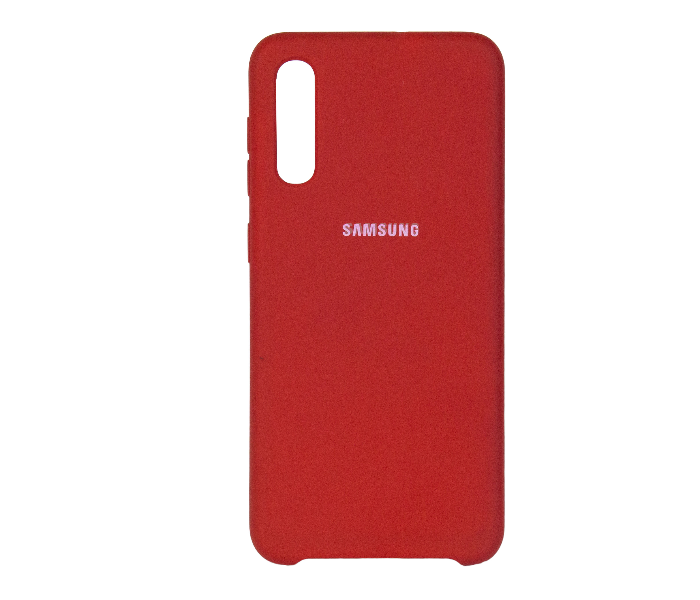 IQ Silicone Case Protector for Samsung A50 - Cardinal Red - Zoom Image