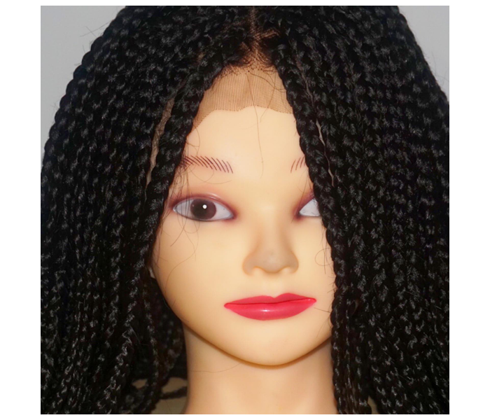 Long Braided Wig - Black - Zoom Image 2