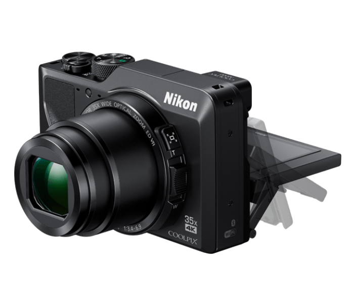 Nikon Coolpix A1000 Nikkor 35X Wide Optical Zoom ED VR Lens - Black - Zoom Image 5