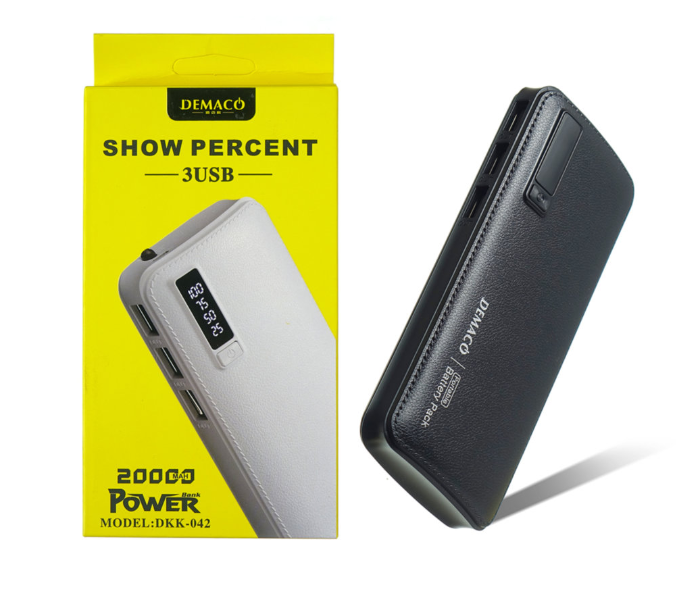 Demaco Super Power Bank 20000mAh - Black - Zoom Image 2