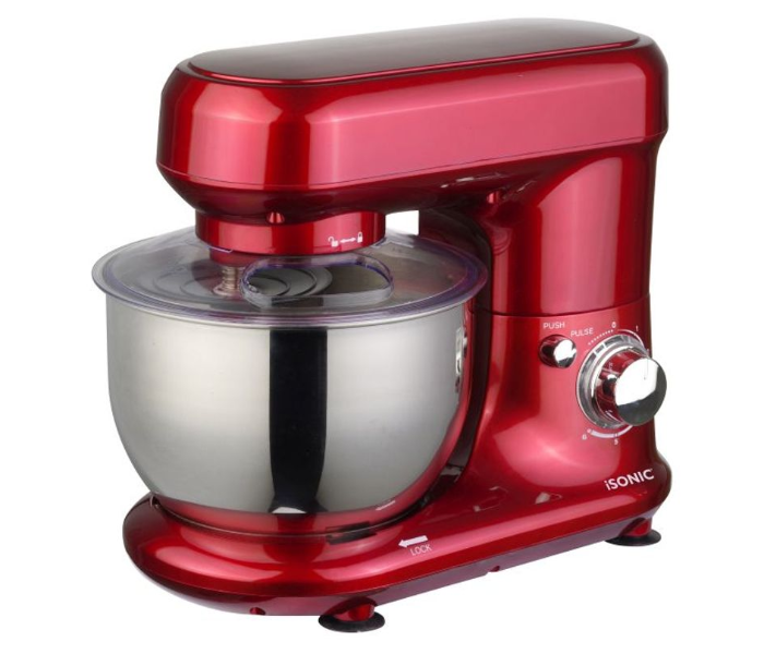 Isonic iM 731 Electric Stand Mixer - Red - Zoom Image 1