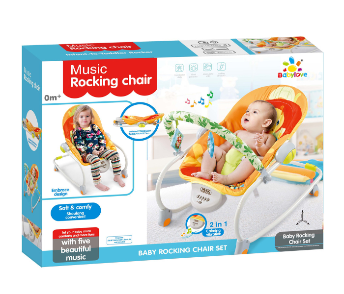 Babylove 33-1344222 Baby Love Rocking Chair With Music - Zoom Image 3