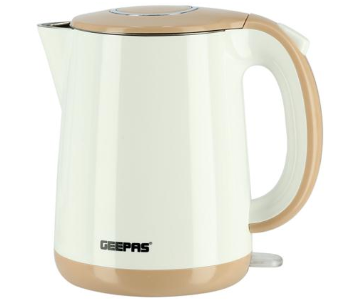 Geepas GK6142 1.7 Litre Double Layer Kettle - White - Zoom Image 1