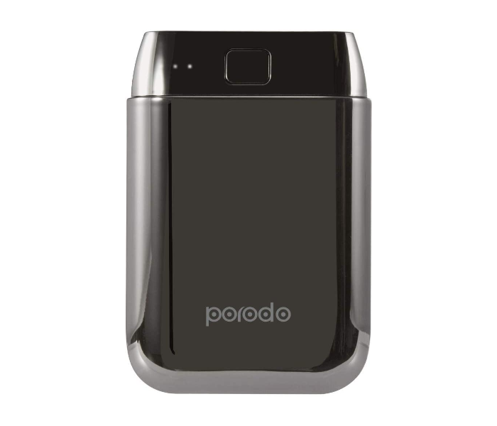 Porodo Fashion Series Dual Port 10000mAh Power Bank - Black - Zoom Image