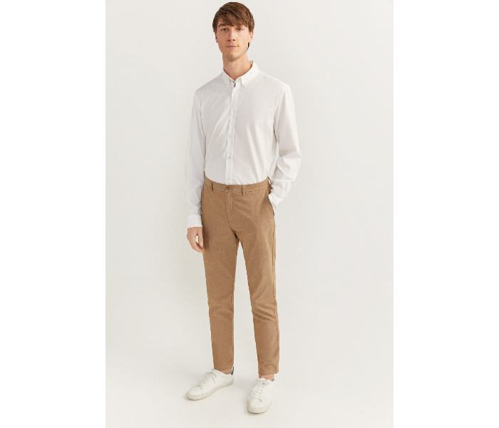 Springfield SS20 Solid Sport Trousers Chinos EU 44 For Men - Camel - Zoom Image 1