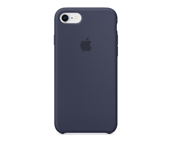 IQ Silicone Case Protector for Apple iPhone 7 Plus and 8 Plus - Midnight Blue - Zoom Image 1