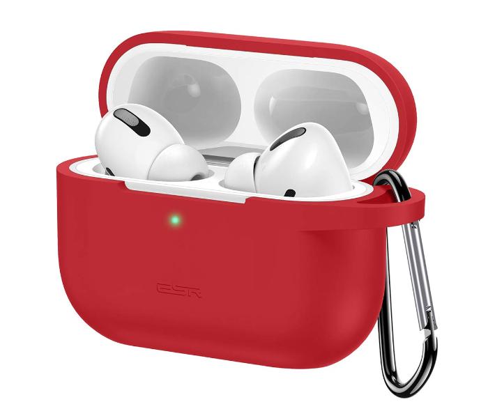 ESR Upgraded Protective Cover for AirPods Pro Case - Red - Zoom Image 1