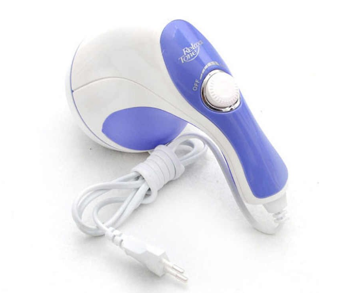 Relax 5 in 1 Fat Burner Tone Spin Body Massager - White - Zoom Image 5