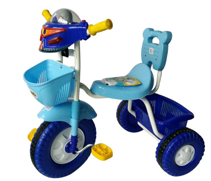 Babylove 25-108S Baby love Tricycle Double Seat - Blue - Zoom Image