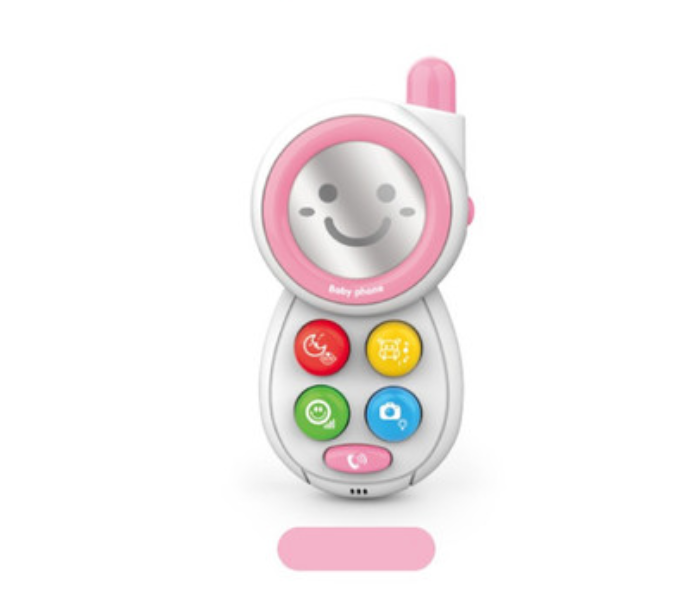 Babylove 33-0512-3HE Baby Love Mobile Phone With Music - Pink - Zoom Image 1