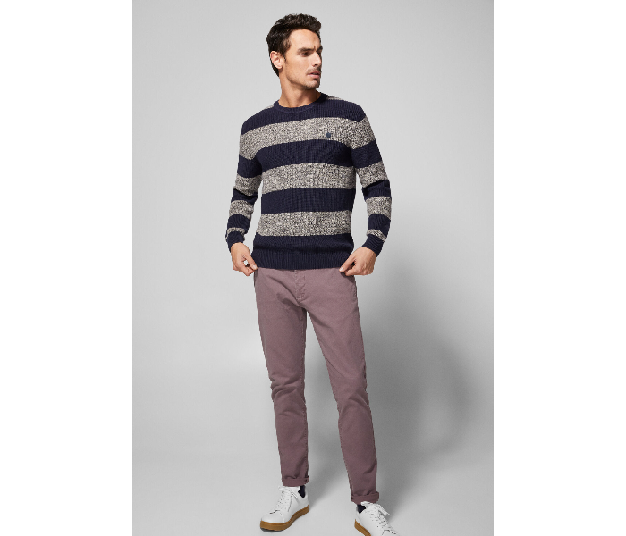 Springfield SS19 Sport Trousers Chinos EU 48 For Men - Light Purple - Zoom Image 1