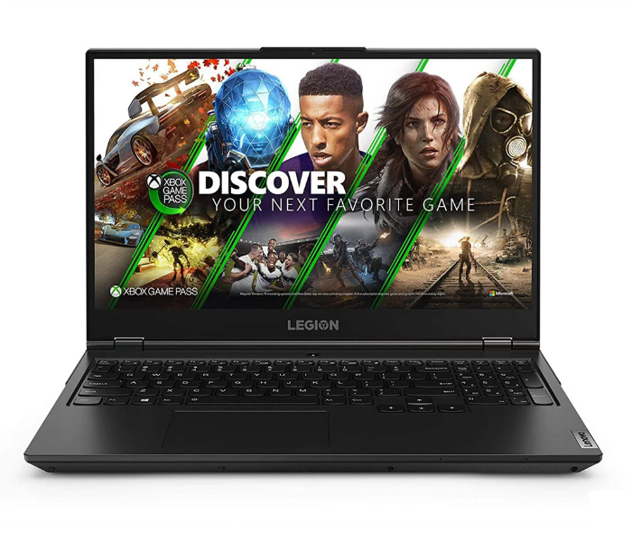 Lenovo Legion 5 15ARH05-82B5007UAX 15.6 inch Ryzen 7 4800H 16GB RAM 1TB 128GB Storage 4GB NVIDIA GeForce GTX 1650 Windows 10 Home - Phantom Black - Zoom Image 1