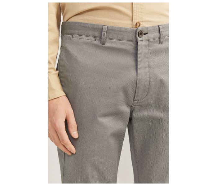 Springfield SS20 Solid Sport Trousers Chinos EU 42 For Men - Pewter - Zoom Image 4